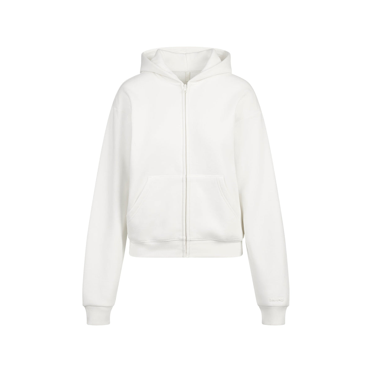 COTTON FLEECE CLASSIC ZIP UP HOODIE | MARBLE