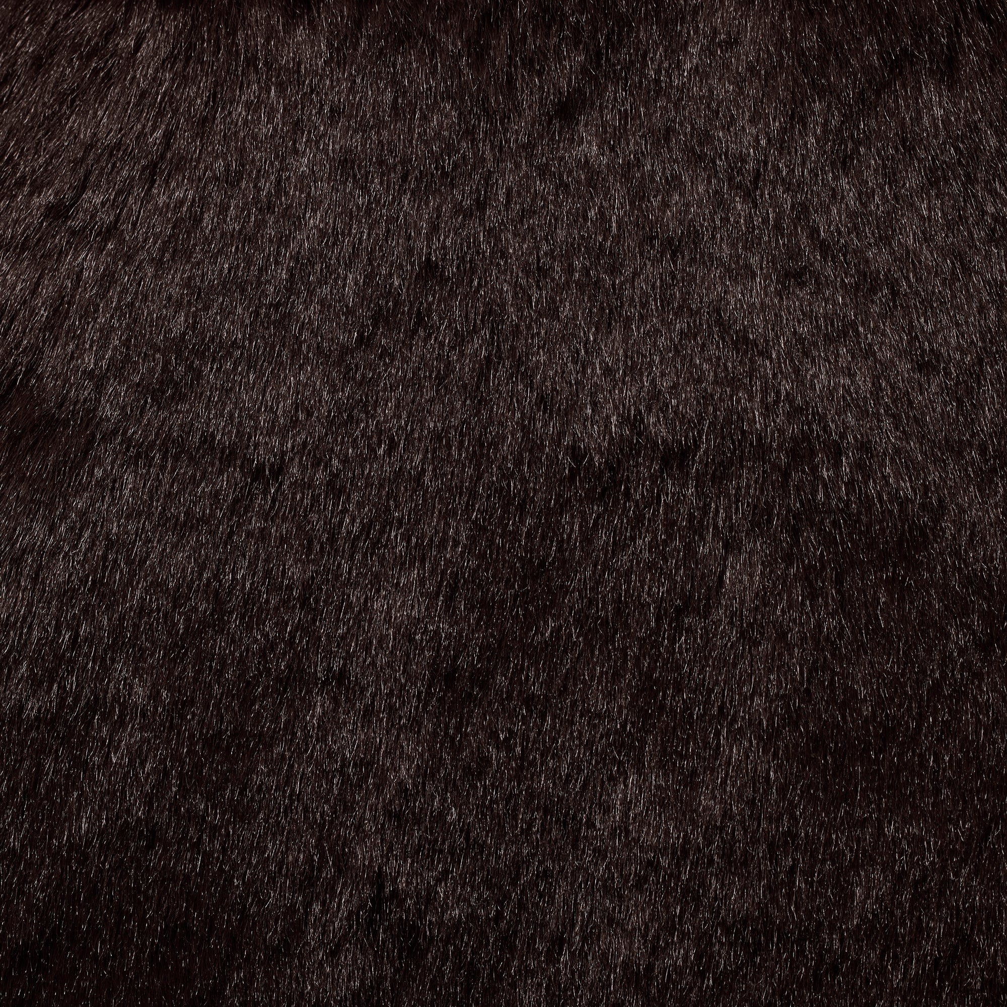 FAUX FUR MINI TOTE | ESPRESSO