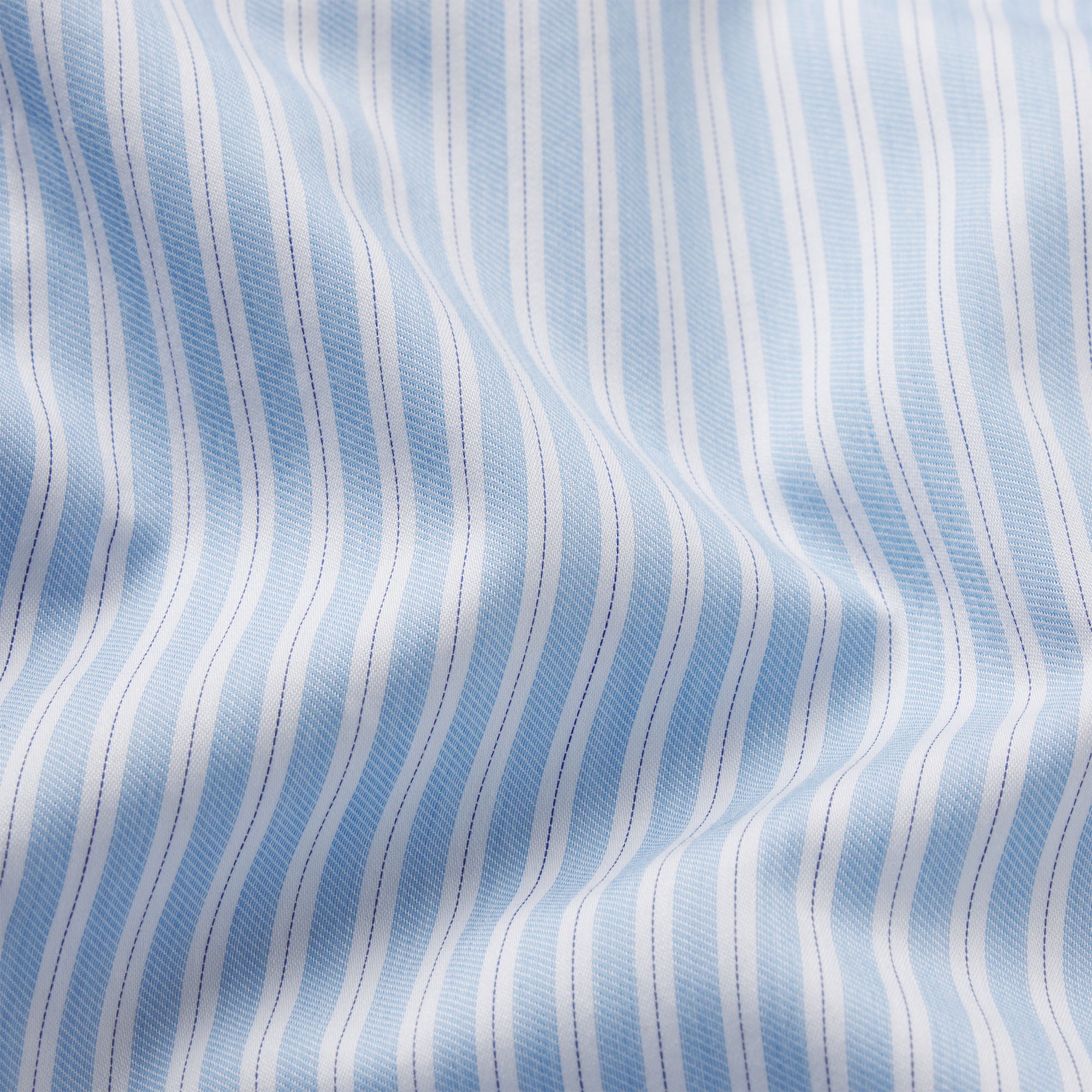 COTTON POPLIN SLEEP OVERSIZED PANT | MARINA MESH STRIPE