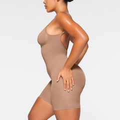 SEAMLESS SCULPT LOW BACK MID THIGH BODYSUIT | SIENNA