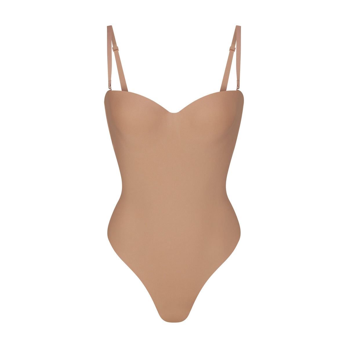 SKIMS BODY UNDERWIRE THONG BODYSUIT | SIENNA
