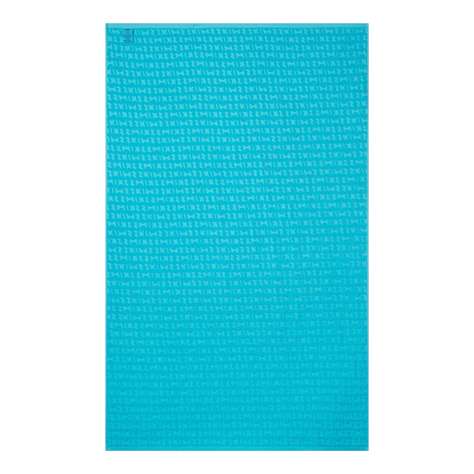 SIGNATURE SWIM TOWEL | CYAN