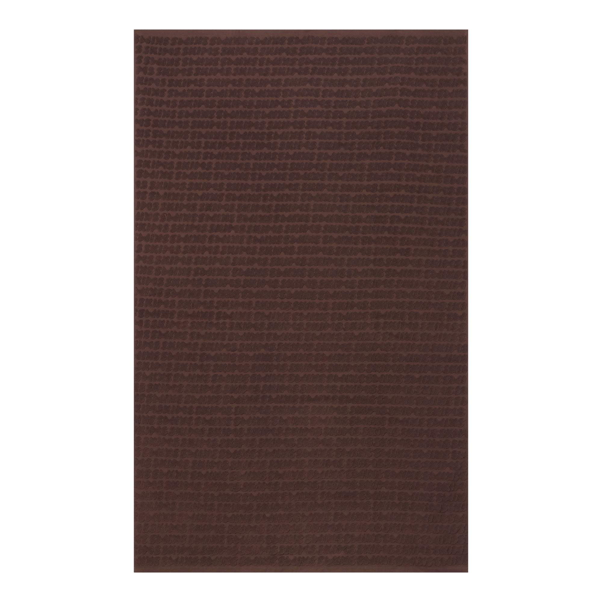 SIGNATURE SWIM TOWEL | DARK SEPIA
