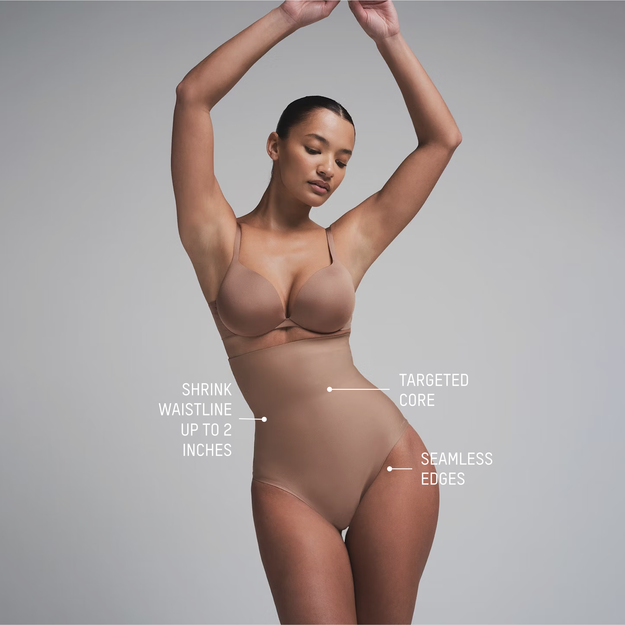 SKIMS BODY CORE SCULPT HIGH-WAISTED BRIEF | ONYX