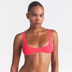 FITS EVERYBODY MICRO SCOOP BRALETTE | ULTRA PINK