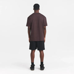 HEAVYWEIGHT COTTON MENS RELAXED T-SHIRT | RAISIN