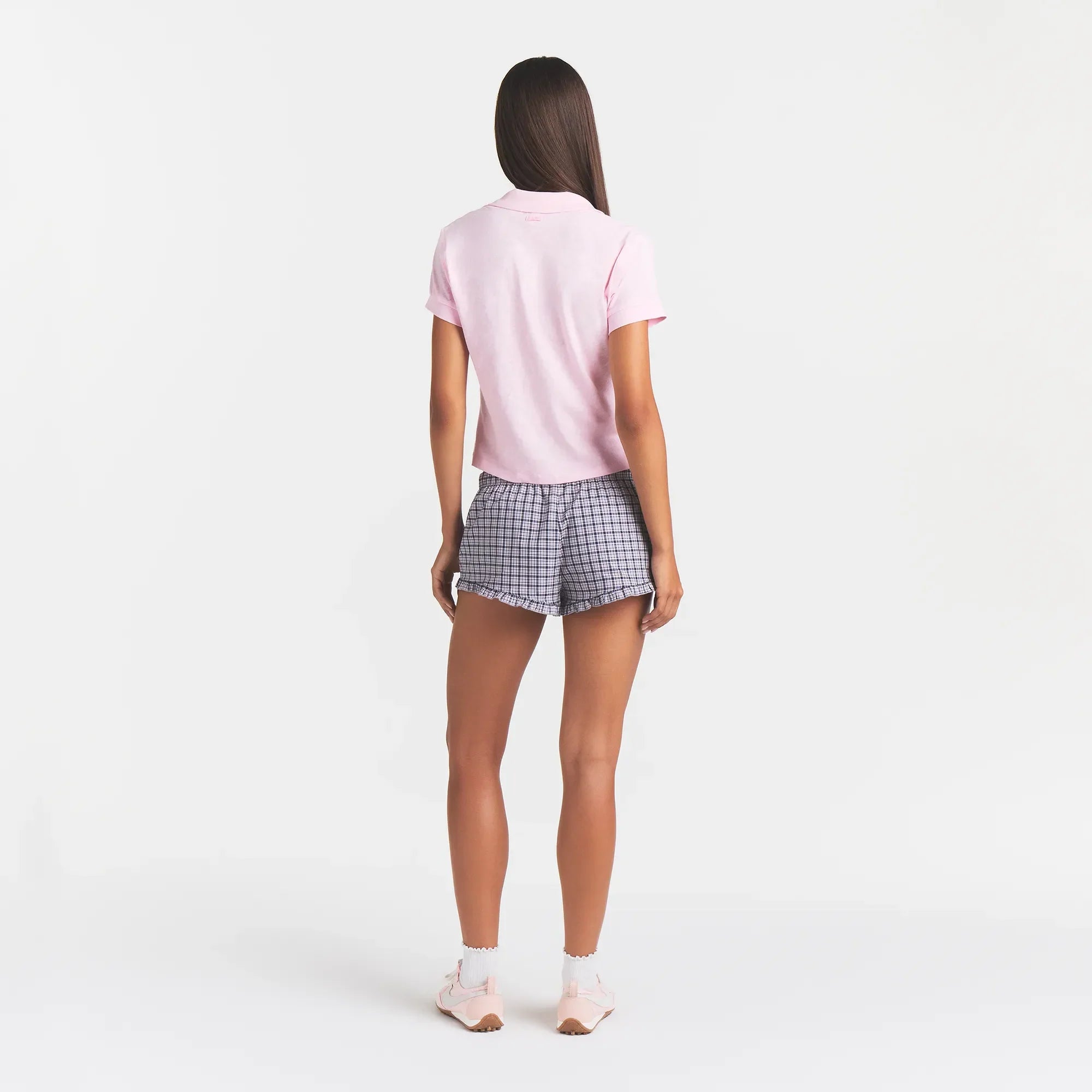 WORN IN JERSEY POLO | PEONY